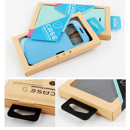 50 PCS Kraft Paper Phone Case Leather Case Packaging Box, Size: S 4.7 Inch(Blue) -  by buy2fix | Online Shopping UK | buy2fix