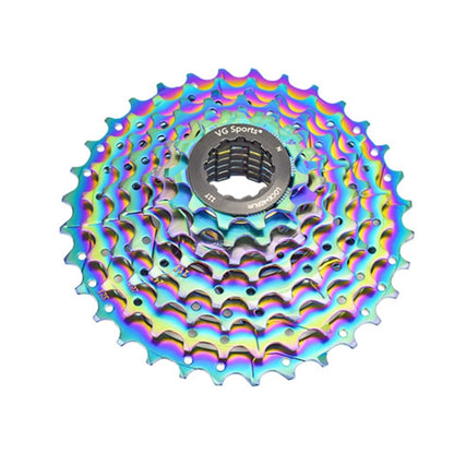 VG SPORTS Bicycle Lightweight Wear -Resistant Colorful Flywheel, Style:11 Speed 11-28T - Outdoor & Sports by VG SPORTS | Online Shopping UK | buy2fix