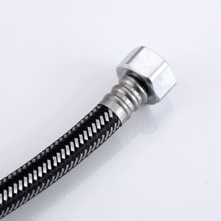 8 PCS 304 Stainless Steel Metal Weave High-pressure Explosion-proof Hot And Cold Water Inlet Hose, Size:80 cm - Home & Garden by buy2fix | Online Shopping UK | buy2fix