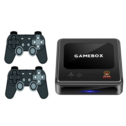 GD10 256G Built-In 60000+ Games Dual System Set-Top Box 3D Home 4K HD  TV Game Console Box UK Plug(Black) - Pocket Console by buy2fix | Online Shopping UK | buy2fix