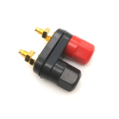 10 PCS One-piece Speaker Two-position Hexagonal Power Amplifier Terminal Red and Black Power Hexagonal Dual-connection Terminal - Audio Adapter by buy2fix | Online Shopping UK | buy2fix