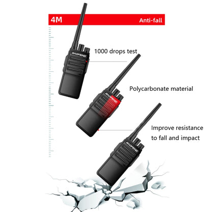 Baofeng BF-1904 Radio Communication Equipment High-power Handheld Walkie-talkie, Plug Specifications:EU Plug - Handheld Walkie Talkie by Baofeng | Online Shopping UK | buy2fix