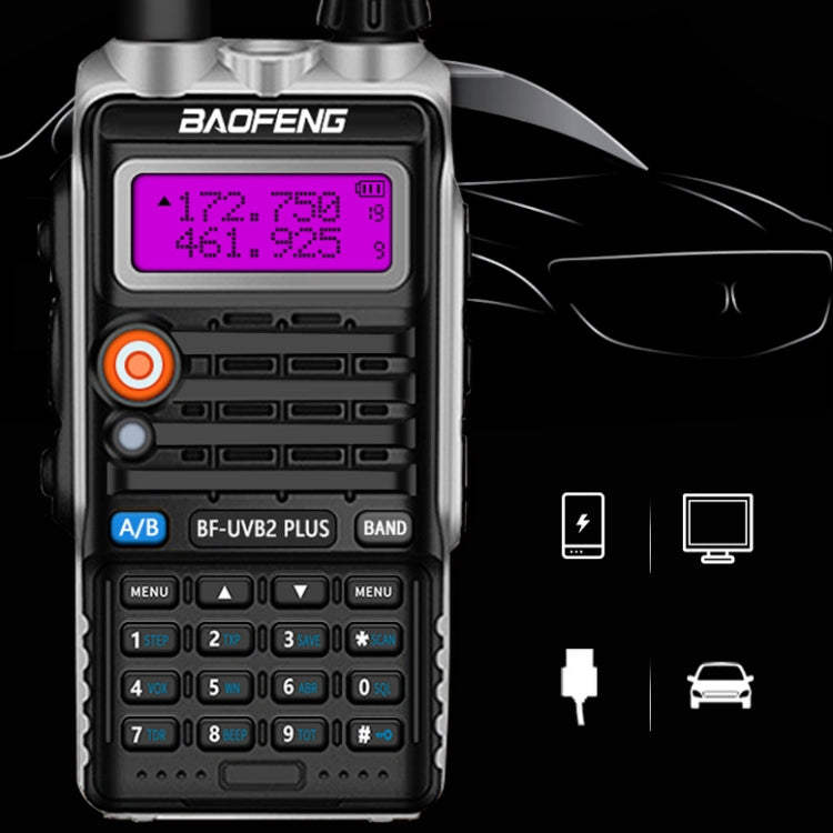 Baofeng BF-B2Plus Outdoor 50km Mini High-power FM Walkie-talkie, Plug Specifications:EU Plug - Consumer Electronics by Baofeng | Online Shopping UK | buy2fix
