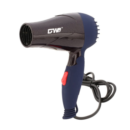 GW-555 220V Portable Mini Hair Blower Foldable Traveller Household Electric Hair Dryer(Silver) - Home & Garden by buy2fix | Online Shopping UK | buy2fix