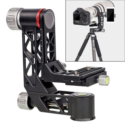 Xiletu Xgh3 360 Degree Rotation Horizontal Cantilever Hollow Gimbal Tripod Head - Camera Accessories by buy2fix | Online Shopping UK | buy2fix