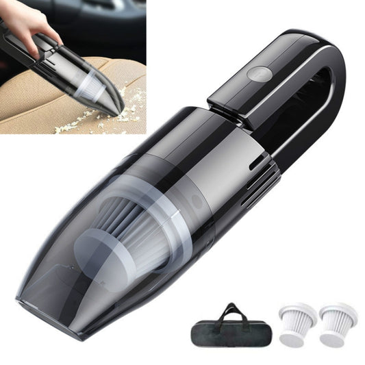 120W Car Vacuum Cleaner Car Small Mini Internal Vacuum Cleaner, Specification:Wireless, Style:With 2 PCS Filter Element+Storage Bag - Vacuum Cleaner by buy2fix | Online Shopping UK | buy2fix