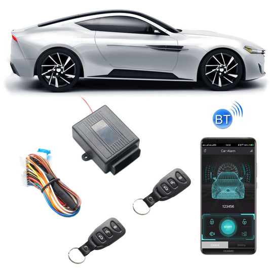 2 Set Car Key-Free Access To The Central Control Lock Mobile Phone APP Control Open And Close The Car Door, Specification: T240 - Remote Control by buy2fix | Online Shopping UK | buy2fix