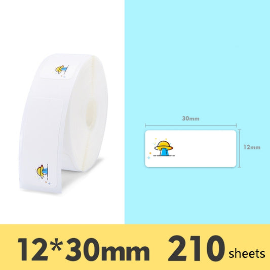 Thermal Label Paper Commodity Price Label Household Label Sticker for NIIMBOT D11(Alien Spaceship) - Consumer Electronics by buy2fix | Online Shopping UK | buy2fix
