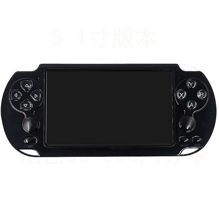 X9 5.1 inch Screen 128-bit Arcade Retro Handheld Game Console with 8G Memory(Black) - Pocket Console by buy2fix | Online Shopping UK | buy2fix