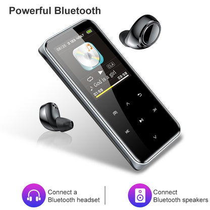 M22 Portable Bluetooth Touch Screen MP3 Player Recorder E-Book, Memory Capacity: 32GB(Black) - Consumer Electronics by buy2fix | Online Shopping UK | buy2fix