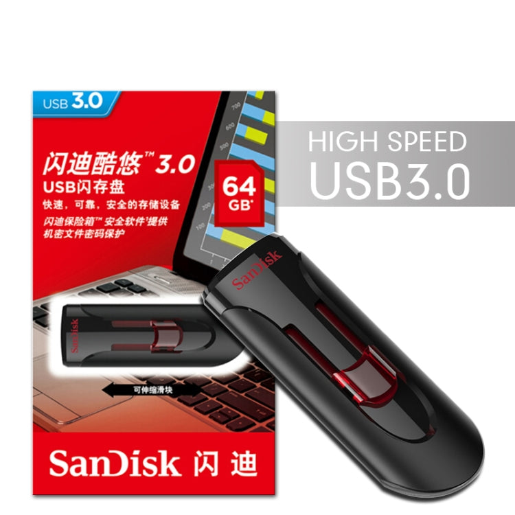 SanDisk CZ600 USB 3.0 High Speed U Disk, Capacity: 32GB - USB Flash Drives by SanDisk | Online Shopping UK | buy2fix