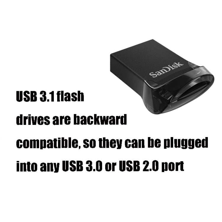 SanDisk CZ430 USB 3.1 Mini Computer Car U Disk, Capacity: 32GB - USB Flash Drives by SanDisk | Online Shopping UK | buy2fix