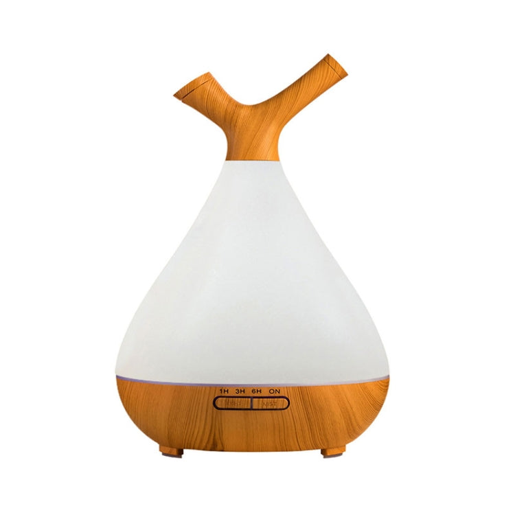 YCTA-008 Household Mute Small Wood Grain Colorful Light Aroma Diffuser Night Tree Air Humidifier, Product specifications: EU Plug(Light Wood Grain) - Home & Garden by buy2fix | Online Shopping UK | buy2fix