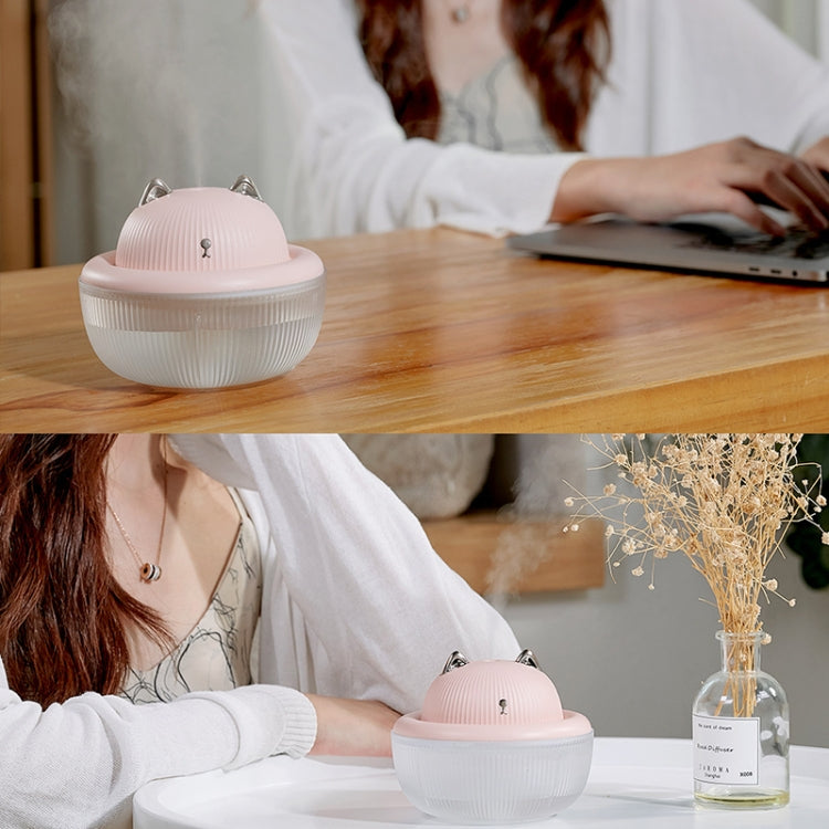 H3 White Home Desktop Mini USB Cute Pet Air Humidifier - Home & Garden by buy2fix | Online Shopping UK | buy2fix