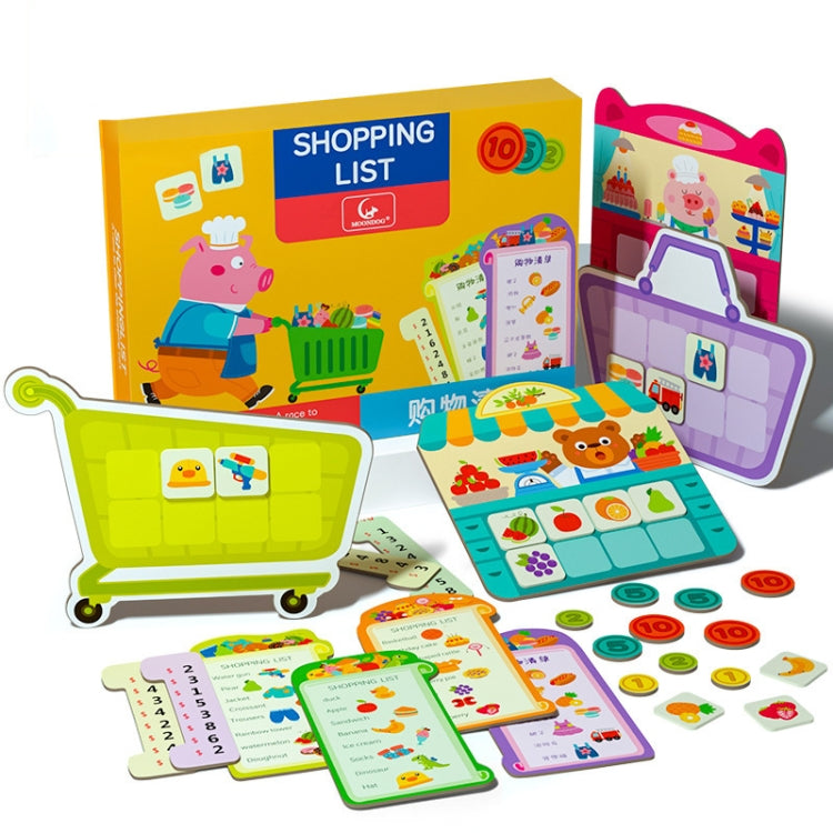 Children Shopping List Board Games Baby Early Education Educational Thinking Training Toys - Early Education Toys by buy2fix | Online Shopping UK | buy2fix