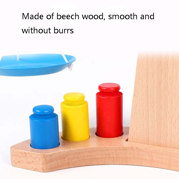 Children Educational Balance Scale Toy Wooden Science And Education Toys - Math Toys by buy2fix | Online Shopping UK | buy2fix