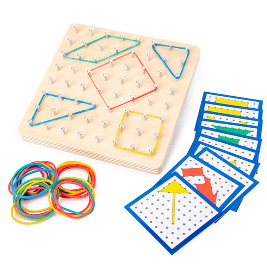 Monsthetic Nail Board Space Imagination Graphic Cognition Kindergarten Early Education Puzzle Toys(Nail Board) - Early Education Toys by buy2fix | Online Shopping UK | buy2fix