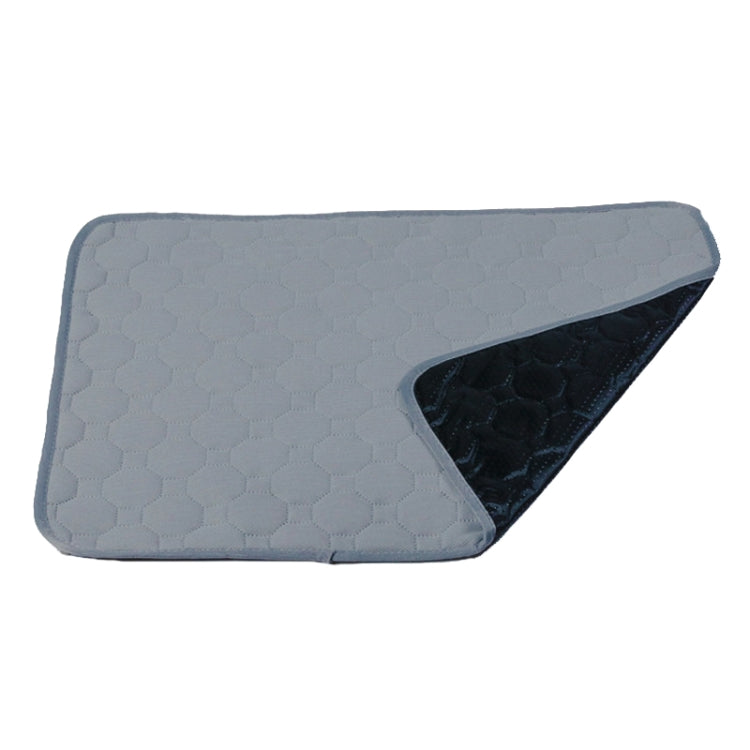 100x67cm Car Pet Injection Pad Waterproof Pad Cat Dog Sofa Waterproof Diapholic Carpet Water Absorbing Pad(Light Grey) - Seat Accessories by buy2fix | Online Shopping UK | buy2fix