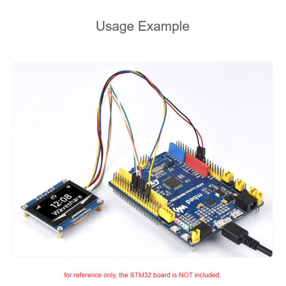 Waveshare 1.54 Inch OLED Display Module, 128×64 Resolution, SPI / I2C Communication(White) - LCD & LED Display Module by Waveshare | Online Shopping UK | buy2fix