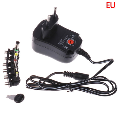 C5 3-12V 12W Adjustable Voltage Regulated Switch Power Supply Power Adapter Multifunction Charger With DC Tips(EU Plug) - Consumer Electronics by buy2fix | Online Shopping UK | buy2fix