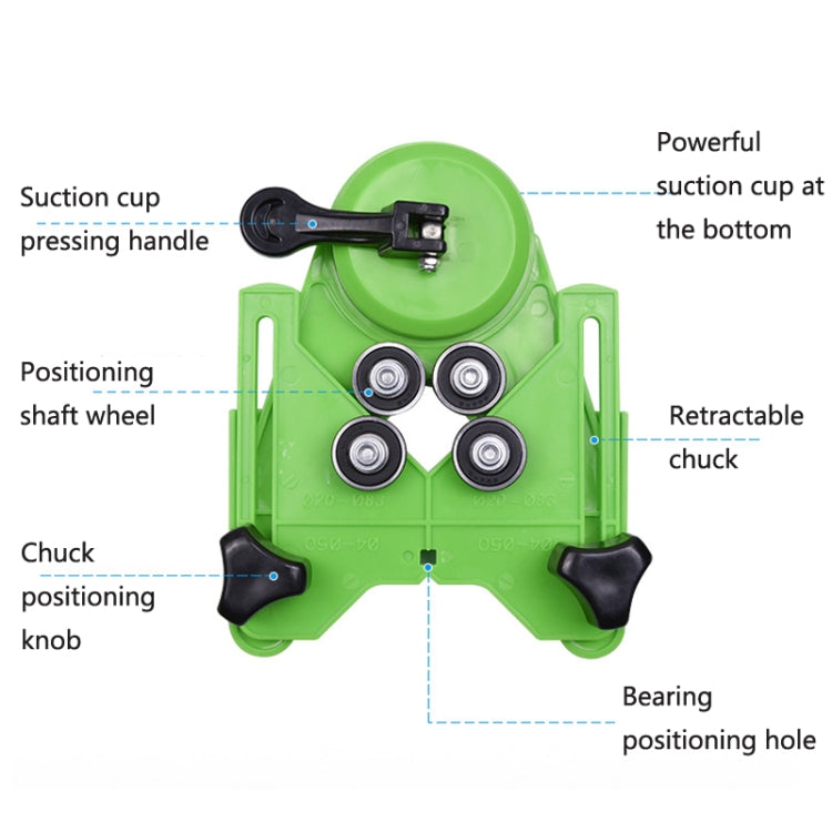 CY-0125 Auxiliary Tool For Glass Tile Suction Cup Opening Locator, Style: Double Handle - Others by buy2fix | Online Shopping UK | buy2fix