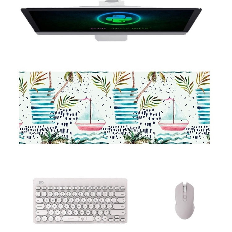 900x400x3mm Office Learning Rubber Mouse Pad Table Mat(13 Tropical Rainforest) - Mouse Pads by buy2fix | Online Shopping UK | buy2fix