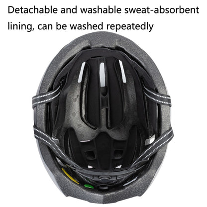 PROMEND TK-12H15 Mountain Bike USB Magnetic Goggles Helmet With Warning Light, Size: L(Titanium Gray) - Protective Helmet & Masks by PROMEND | Online Shopping UK | buy2fix