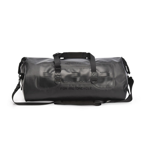 AFISHTOUR FM2031 40L Waterproof Travel Luggage Bag Large Capacity Motorcycle Rear Seat Bag(Black) - In Car by AFISHTOUR | Online Shopping UK | buy2fix