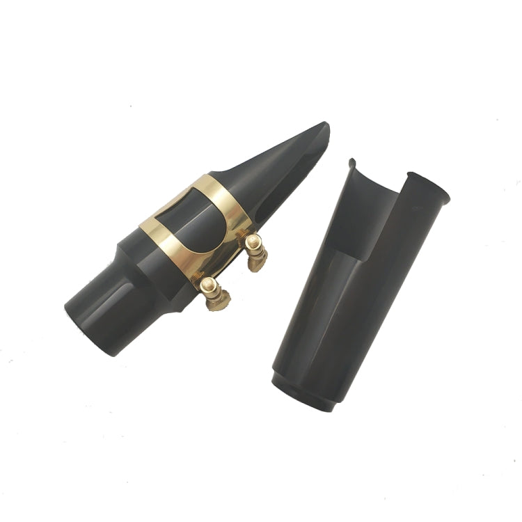 Saxophone Mouthpiece + Hat Clip Wind Instrument Accessories, Specification: Tenor - Wind Instruments by buy2fix | Online Shopping UK | buy2fix