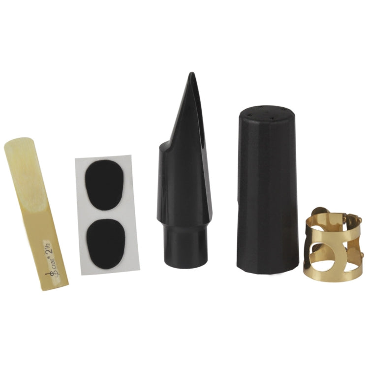 Saxophone Mouthpiece + Hat Clip Wind Instrument Accessories, Specification: Tenor - Wind Instruments by buy2fix | Online Shopping UK | buy2fix