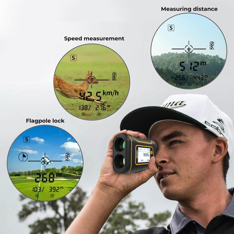 SNDWAY Rangefinder Instrument Outdoor Telescope Golf Measuring Instrument, Model: SW800B 800m - Laser Rangefinder by SNDWAY | Online Shopping UK | buy2fix