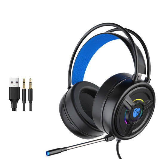 PANTSAN PSH-200 Wired Gaming Headset with Microphone, Colour: 3.5mm Black - Multimedia Headset by PANTSAN | Online Shopping UK | buy2fix