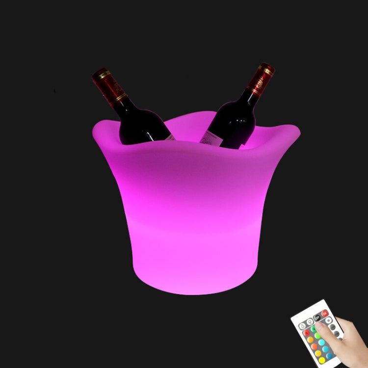 ES-IC014 Waterproof LED Luminous Ice Bucket For Bars, US Plug, Size: 34x34x27cm - Novelty Lighting by buy2fix | Online Shopping UK | buy2fix