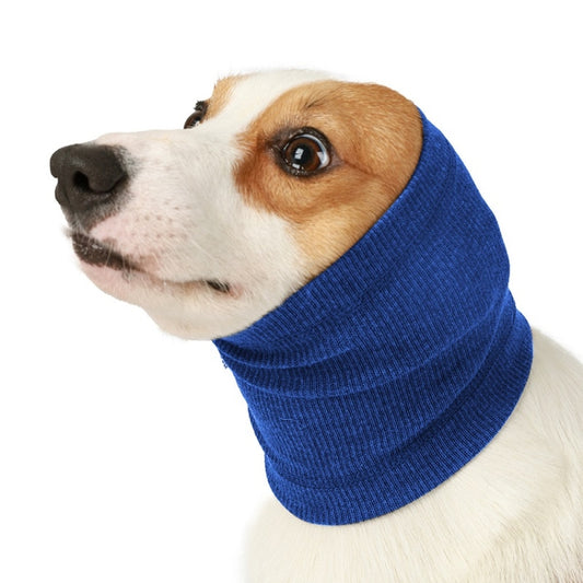 Dog Comforting Headgear Pet Scare Prevention Headscarf, Specification: S(Blue) - Home & Garden by buy2fix | Online Shopping UK | buy2fix