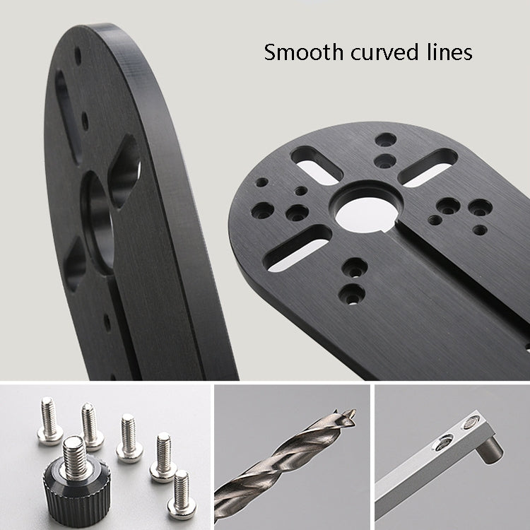 W New Trimming Machine DIY Accessories Universal Milling Circle Machining Circle(D) - Others by buy2fix | Online Shopping UK | buy2fix