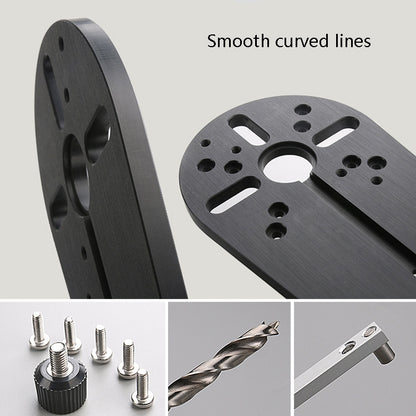 W New Trimming Machine DIY Accessories Universal Milling Circle Machining Circle(B) - Others by buy2fix | Online Shopping UK | buy2fix