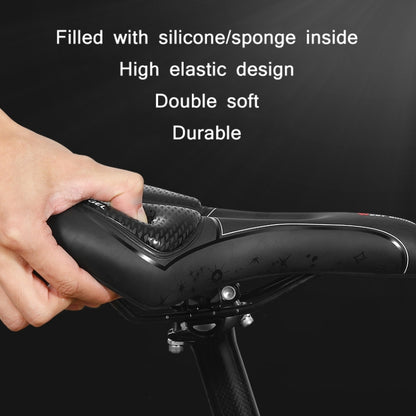 WEST BIKING Bicycle Riding Comfortable Silicone Saddle, Style: Fish Scale - Outdoor & Sports by WEST BIKING | Online Shopping UK | buy2fix