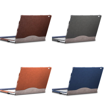 PU Leather Laptop Protective Sleeve For Microsoft Surface Book 2 15 inches(Deep Blue) - Other by buy2fix | Online Shopping UK | buy2fix