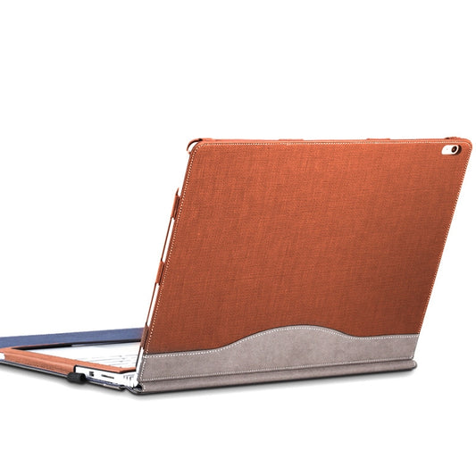 PU Leather Laptop Protective Sleeve For Microsoft Surface Book 3 13.5 inches(Business Brown) - Other by buy2fix | Online Shopping UK | buy2fix