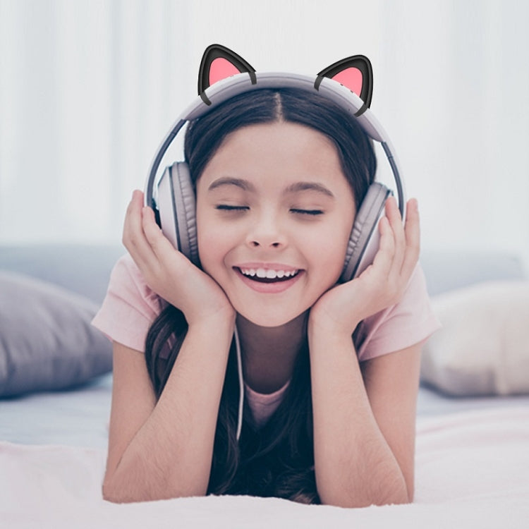 T6 Cute Cat Ear Decoration for Headphones(Black) - Computer & Networking by buy2fix | Online Shopping UK | buy2fix