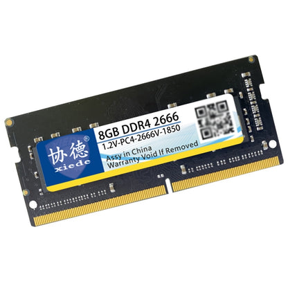 XIEDE X064 DDR4 NB 2666 Full Compatibility Notebook RAMs, Memory Capacity: 8GB - RAMs by XIEDE | Online Shopping UK | buy2fix