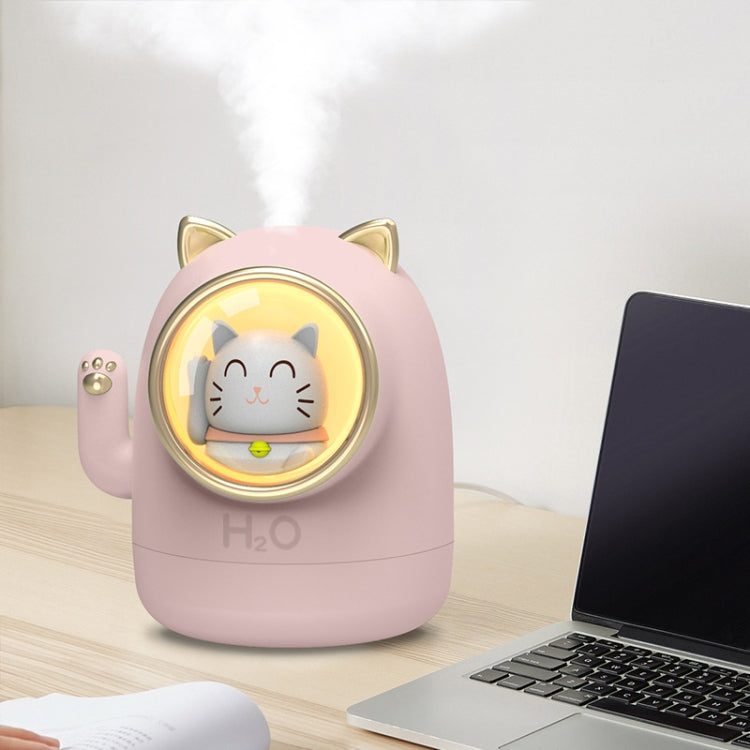 A-16 Home Office Silent Mini Lucky Cat USB Humidifier(Pink) - Home & Garden by buy2fix | Online Shopping UK | buy2fix