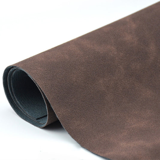 2 PCS 50 x 68cm Thickened Waterproof Non-reflective Matte Leather Photo Background Cloth(Dark Brown) - Camera Accessories by buy2fix | Online Shopping UK | buy2fix