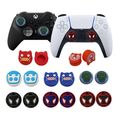 2 Sets ToyiLuya Rocker Protection Cap Left and Right Handle Silicone Caps for PS4/PS5(Set 8) - Cases by null | Online Shopping UK | buy2fix