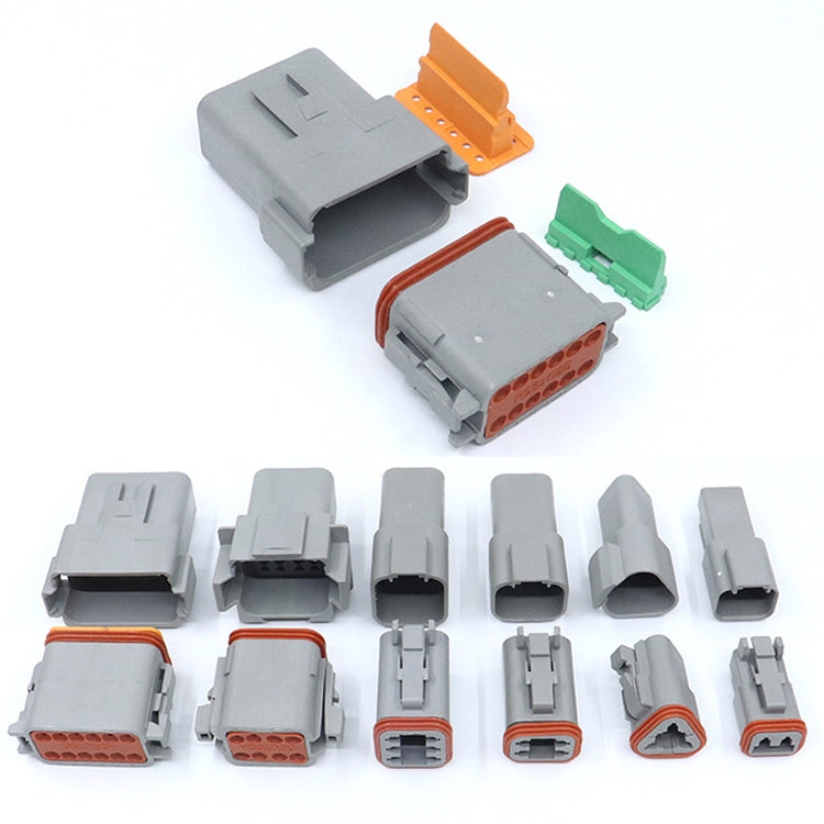 4 PCS DT04-3P / DT06-3S With Copper Car Waterproof Connector Conductive Connection Terminal - In Car by buy2fix | Online Shopping UK | buy2fix