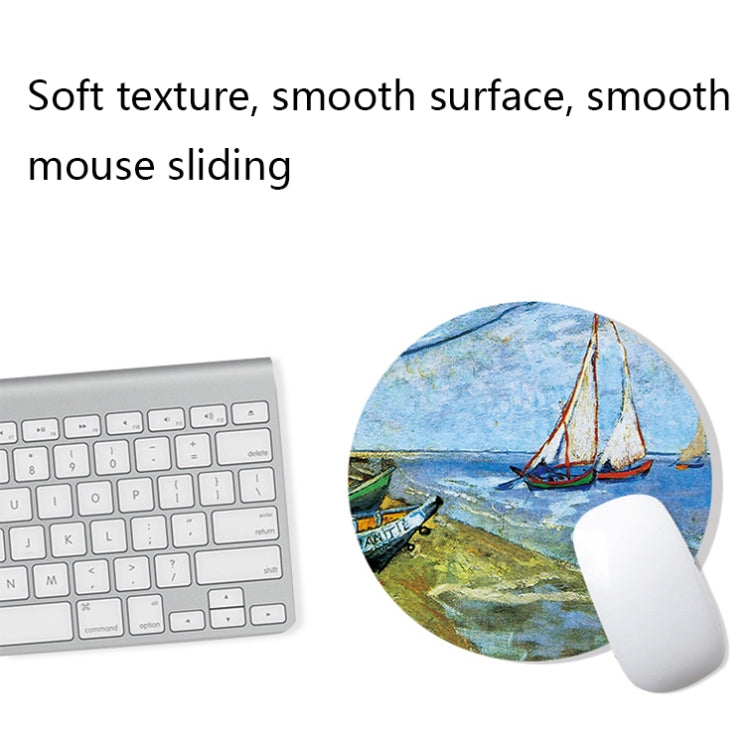 400x900x5mm Locked Am002 Large Oil Painting Desk Rubber Mouse Pad(Wheat Field) - Mouse Pads by buy2fix | Online Shopping UK | buy2fix