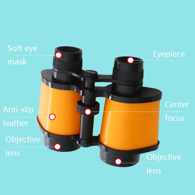 20004 Children Mini HD Toy Binoculars(Orange) - Binoculars by buy2fix | Online Shopping UK | buy2fix