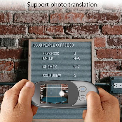 Travel Simultaneous Translator Scanning Recording Intelligent Voice Translator(White) - Consumer Electronics by buy2fix | Online Shopping UK | buy2fix