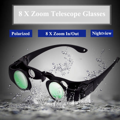 8x Fishing Binoculars Zoomable Telescope Glasses ,Style: Only Telescope - Binoculars by buy2fix | Online Shopping UK | buy2fix