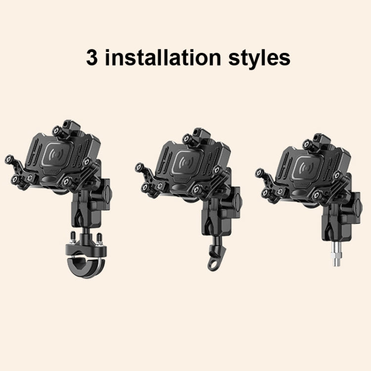 Motorcycle Bracket Crab Navigation Phone Bracket,Style： M10 Ball head - In Car by buy2fix | Online Shopping UK | buy2fix